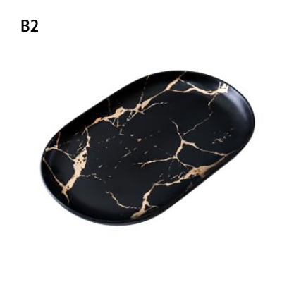 Creative Marbled Ceramic Tableware