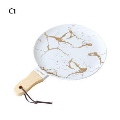 Creative Marbled Ceramic Tableware