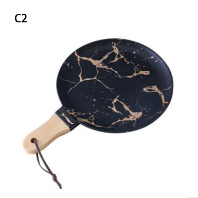 Creative Marbled Ceramic Tableware