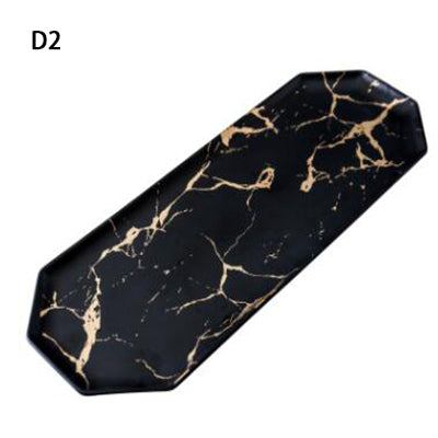Creative Marbled Ceramic Tableware
