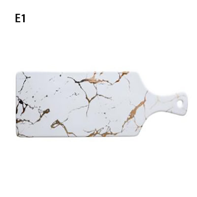 Creative Marbled Ceramic Tableware