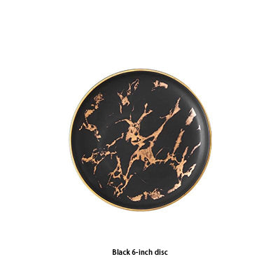 Marble Phnom Penh Ceramic Western Plate