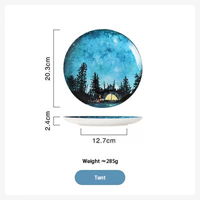 Hand-Painted Creative Dish