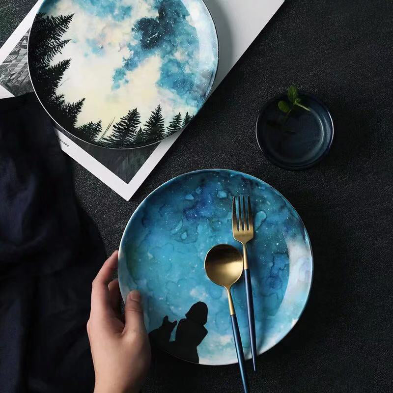 Hand-Painted Creative Dish