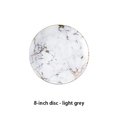 Marbled Ceramic Michelangelo Plate