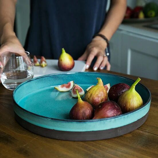 Creative Round Ceramic Plate