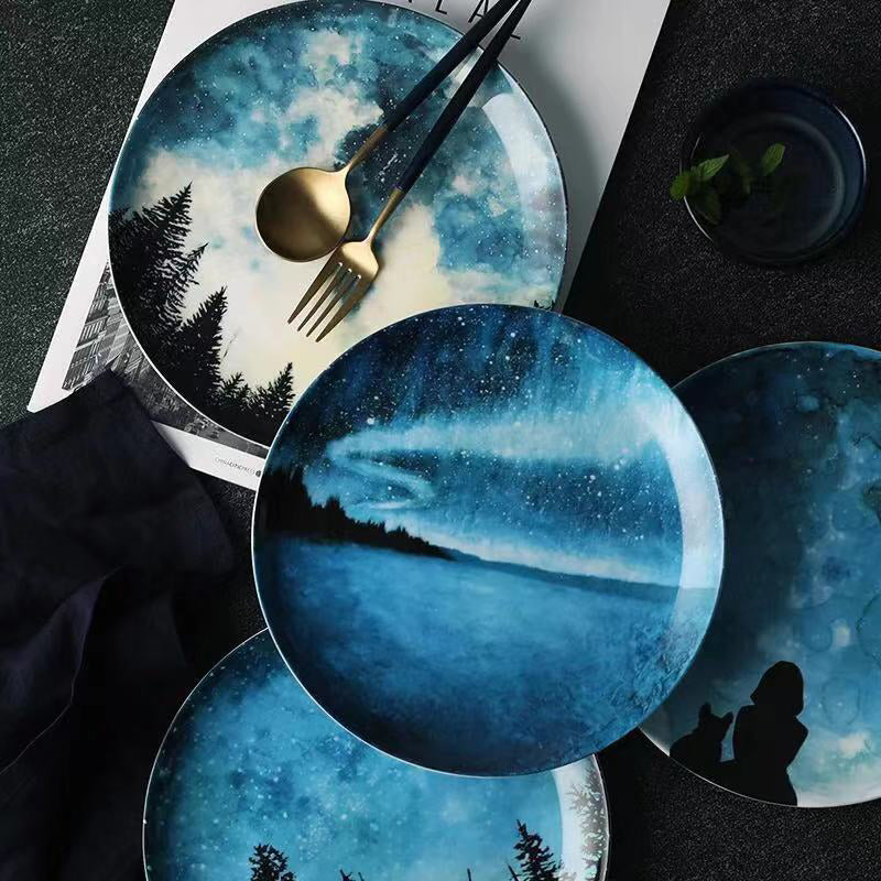 Hand-Painted Creative Dish