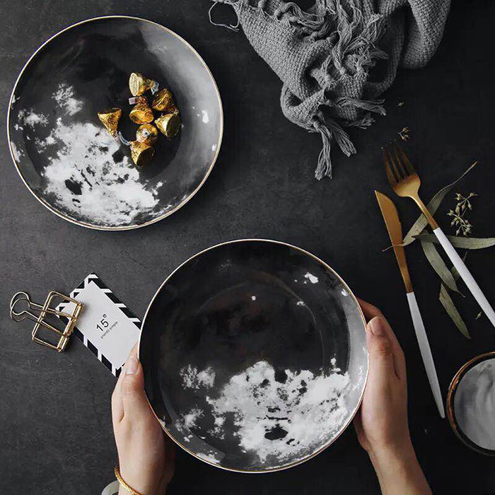 Nordic Creative Planet Ceramic Plate