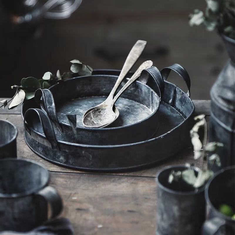 Vintage Iron Craft Storage Set