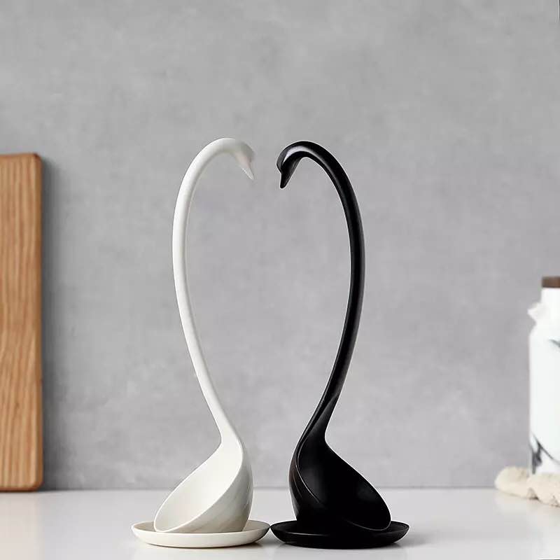 Swan Art Belt Tray Vertical Spoons