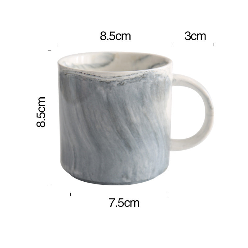 Mr and Mrs Couple Marble Coffee Mug