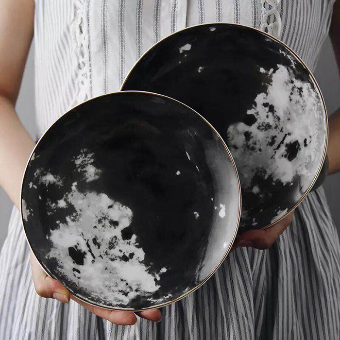 Nordic Creative Planet Ceramic Plate
