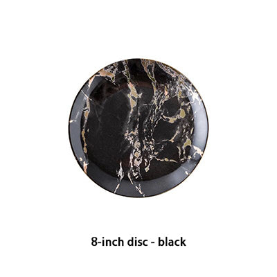Marbled Ceramic Michelangelo Plate