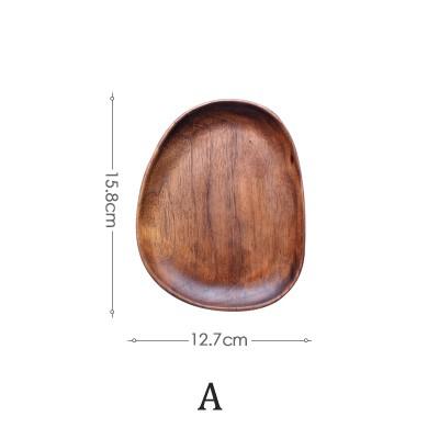 Round Wood Plates, Perfect for Serving, Sushi, Cheese, Sandwiches