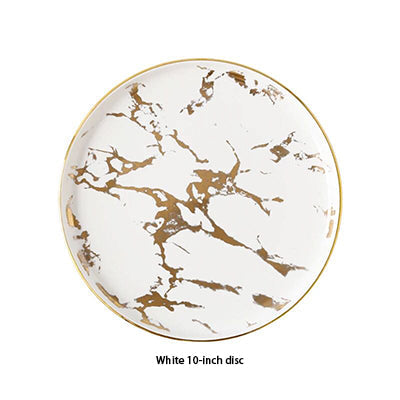 Marble Phnom Penh Ceramic Western Plate