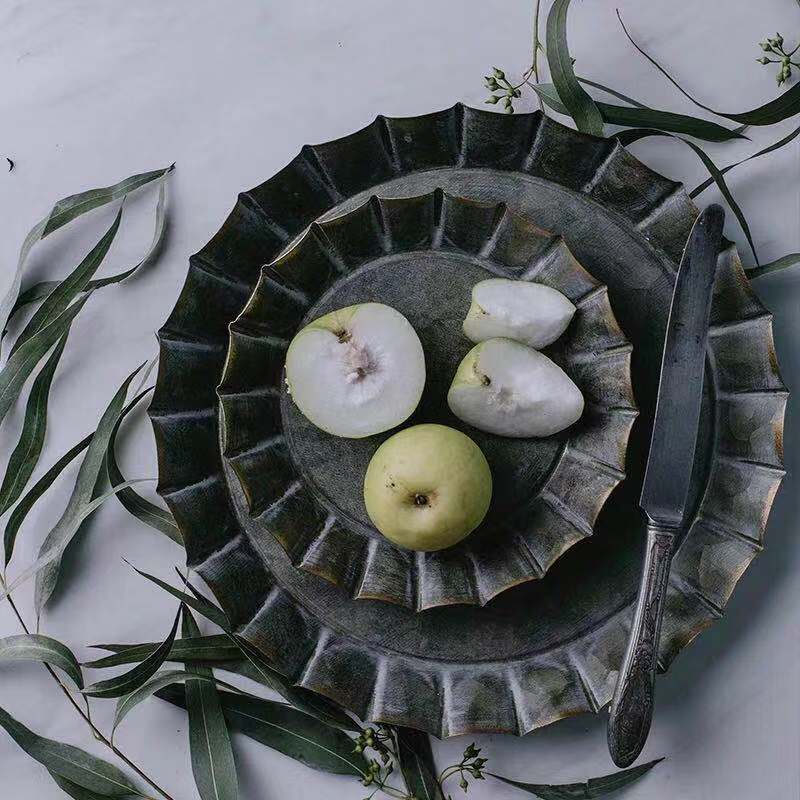 Creative Retro Storage Iron Plate