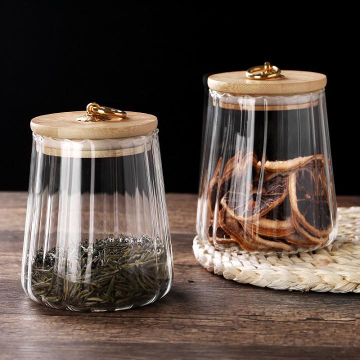 Jar Petal Decorative Container Containers