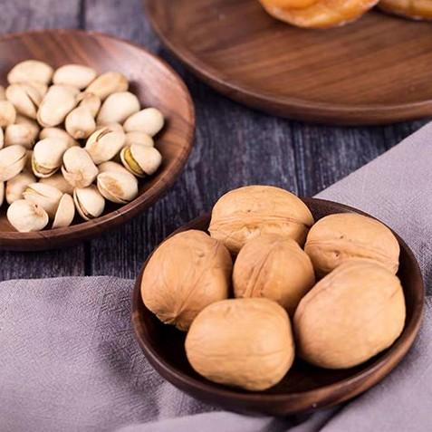 Unbreakable Classic Round Wood Dinner Plates