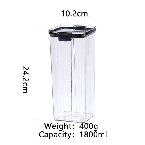 Airtight Cereal & Dry Food Storage Containers, Kitchen & Pantry Storage Container