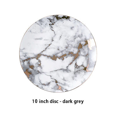 Marbled Ceramic Michelangelo Plate