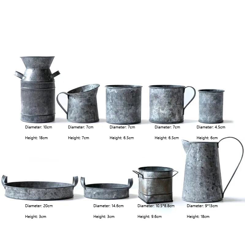 Vintage Iron Craft Storage Set