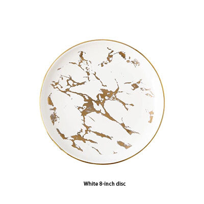 Marble Phnom Penh Ceramic Western Plate