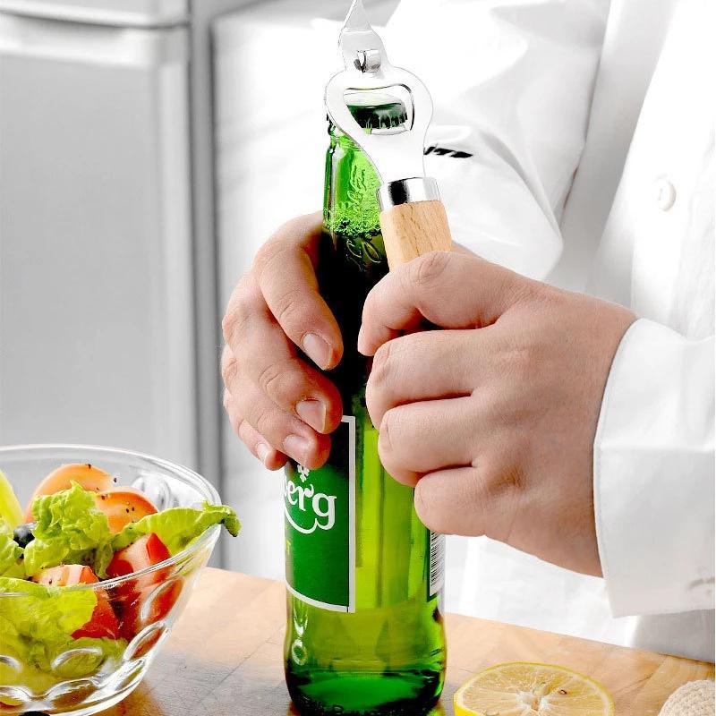 Kitchen Tool Wooden Handle Stainless Steel Set