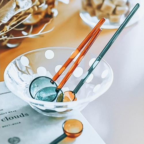 Heat Resistant Glass Spoons
