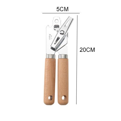 Kitchen Tool Wooden Handle Stainless Steel Set