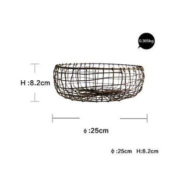 Retro Iron Fruit Basket