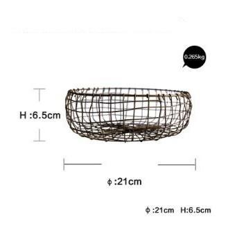 Retro Iron Fruit Basket
