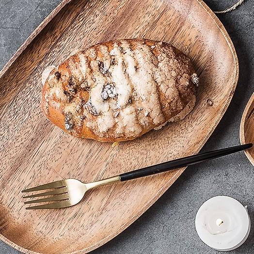 Round Wood Plates, Perfect for Serving, Sushi, Cheese, Sandwiches