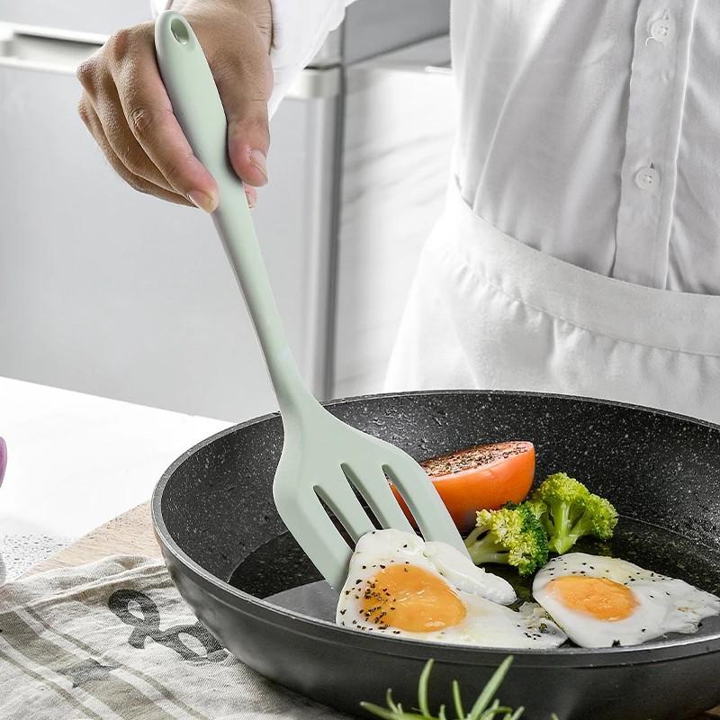 12Pcs Silicone Kitchen Utensil Set, Nonstick Cookware (BPA Free)