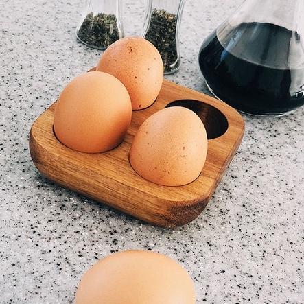 Premium Wood Egg Tray