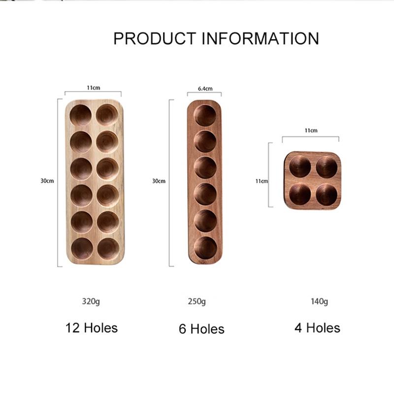 Premium Wood Egg Tray