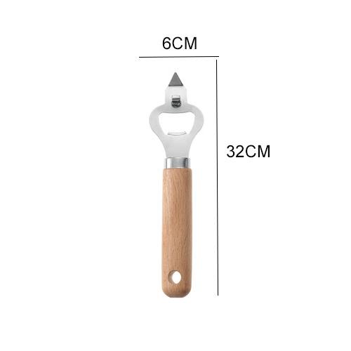 Kitchen Tool Wooden Handle Stainless Steel Set