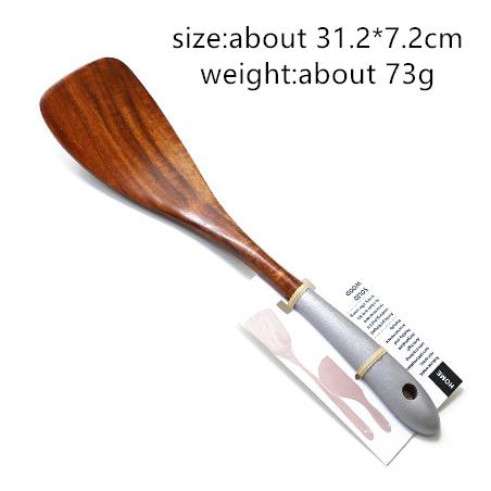 Wooden Cooking Utensils Set for Kitchen, Non Stick Cookware Tools