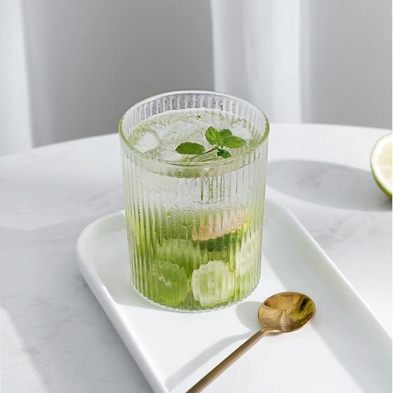 Clear Glass Carafe With Cork Stopper