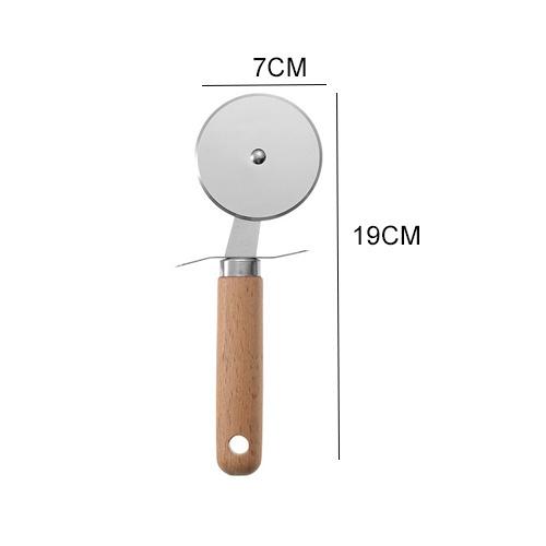 Kitchen Tool Wooden Handle Stainless Steel Set