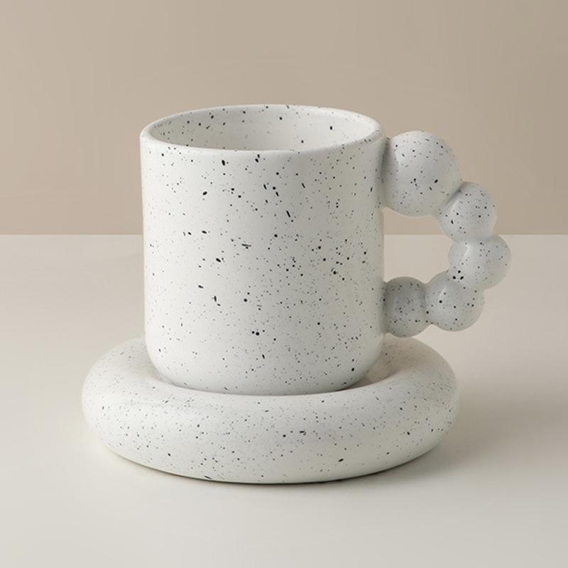 European Ceramics Coffee Cups And Saucers Tableware Coffee Plates Dishes Afternoon Tea Set Home Kitchen With Gift Box