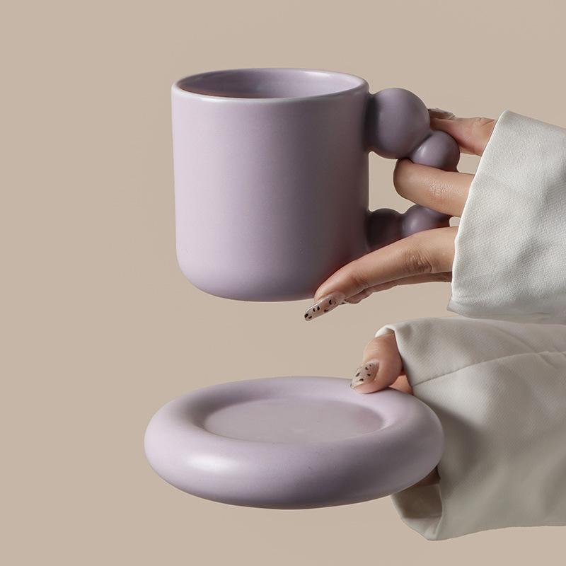European Ceramics Coffee Cups And Saucers Tableware Coffee Plates Dishes Afternoon Tea Set Home Kitchen With Gift Box