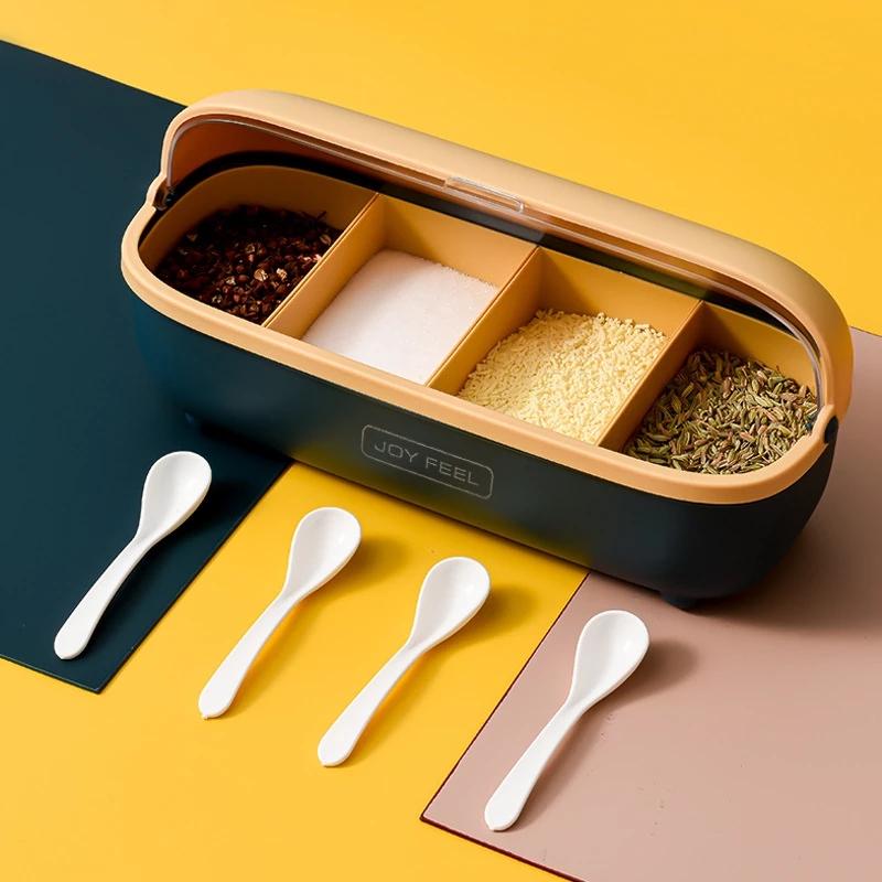 Transparent Organizer Food Seasoning Box
