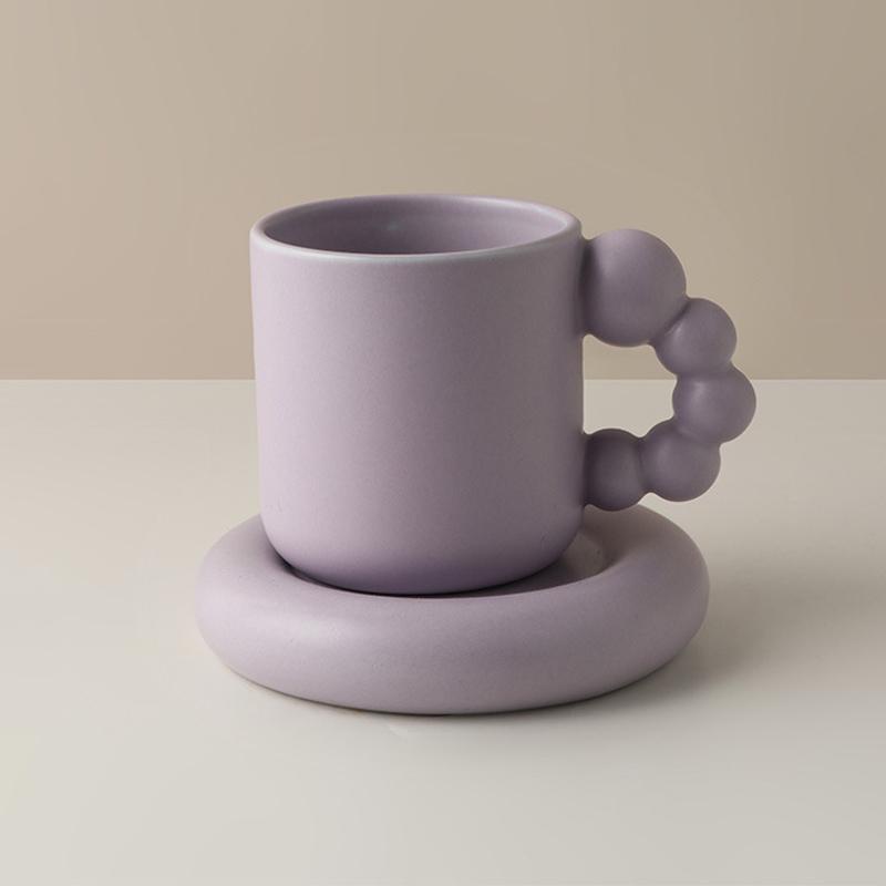 European Ceramics Coffee Cups And Saucers Tableware Coffee Plates Dishes Afternoon Tea Set Home Kitchen With Gift Box