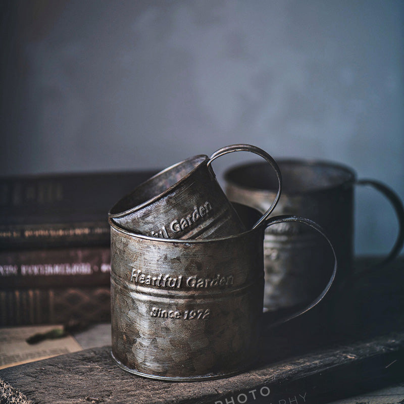 Vintage English Old Metal Handle Cup
