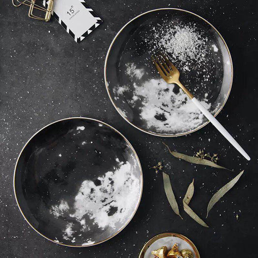 Nordic Creative Planet Ceramic Plate