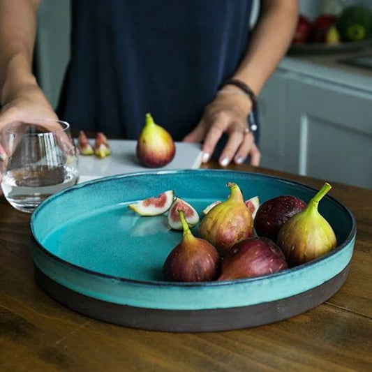 Creative Round Ceramic Plate