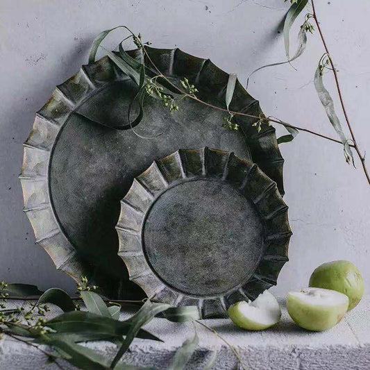 Creative Retro Storage Iron Plate