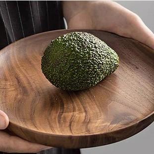 Unbreakable Classic Round Wood Dinner Plates