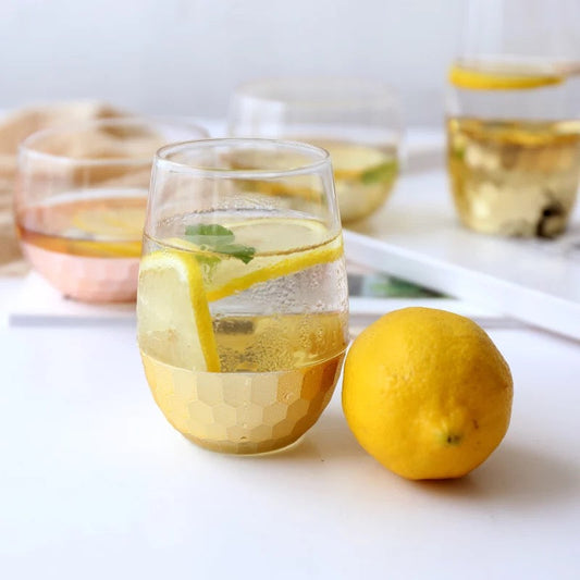 Creative Gold Foil Glass