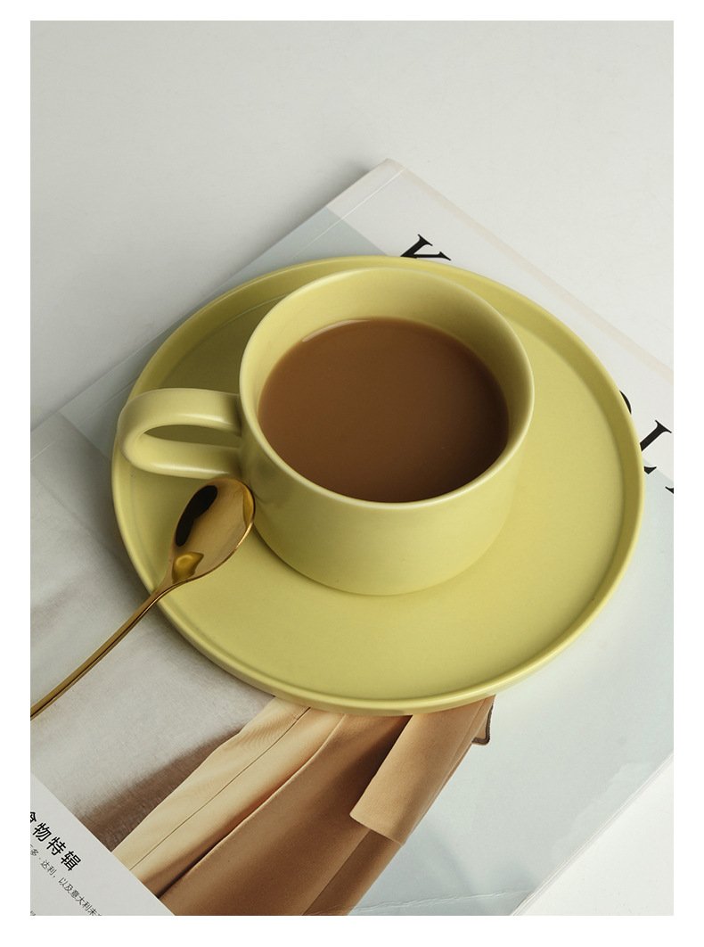 Coffee Mugs Ceramic Handmade Coffee Cups with Handle for Latte, Cappuccino, Hot chocolate